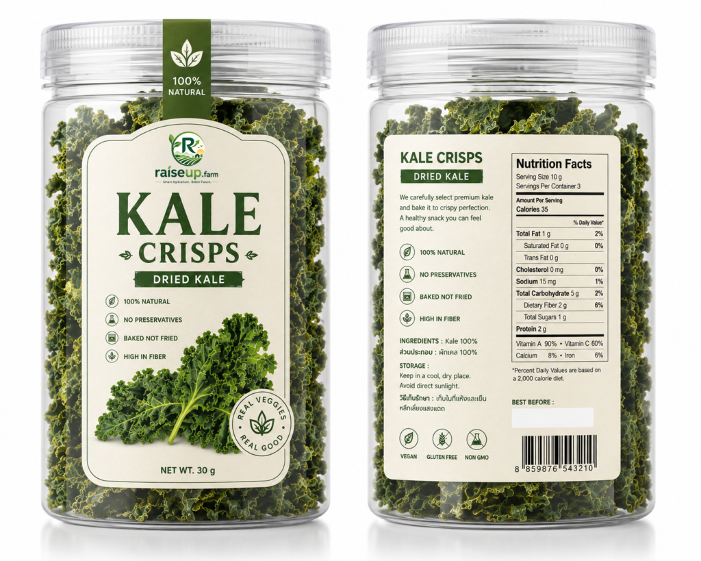 Kale crisps